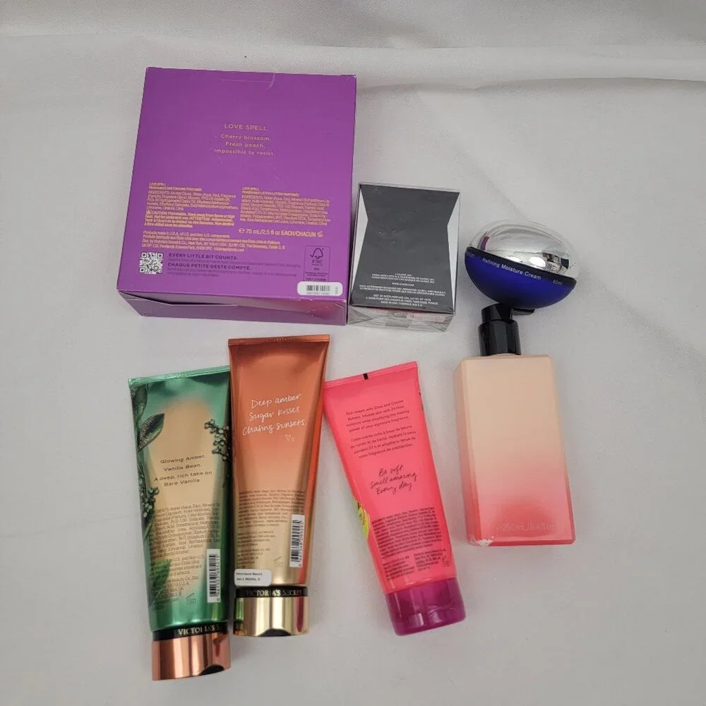 VICTORIAS SECRET Lotion Mixed Bundle Bombshell Love Spell PREMIER GUESS Cologne